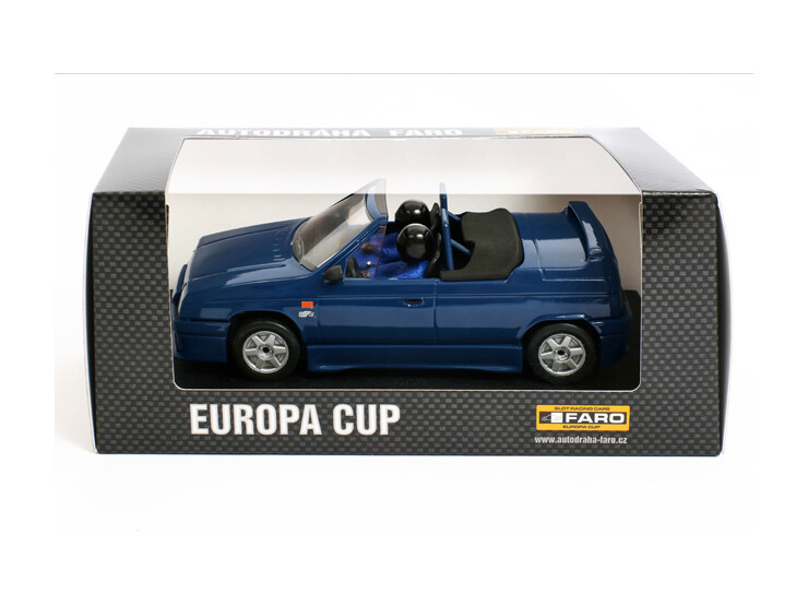 Favorit MTX Roadster, modrá barva, lak. Limitovaná  - Model SRC 1:28 -  motor 20 OOO ot.. -K autodráze ITES, FARO, EuropaCup, Gonio .