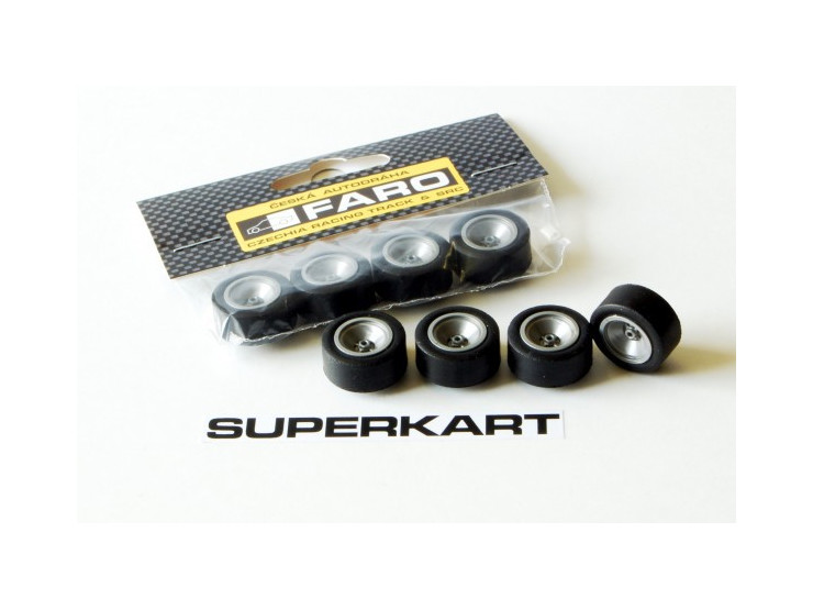 Kola Superkart - disky obuté pneu